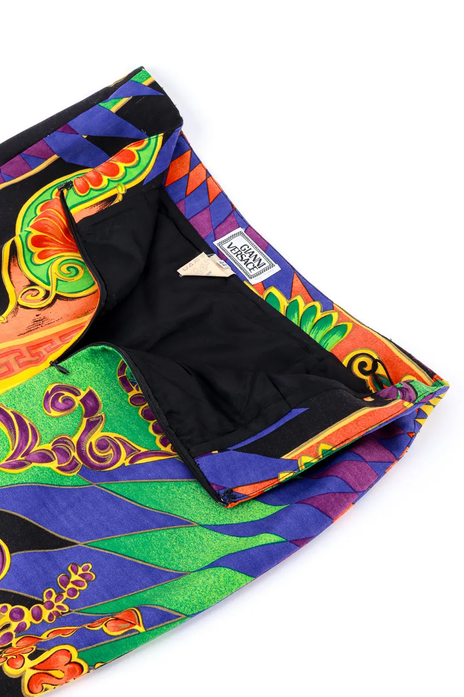 1991 Baroque Shell Skirt Suit