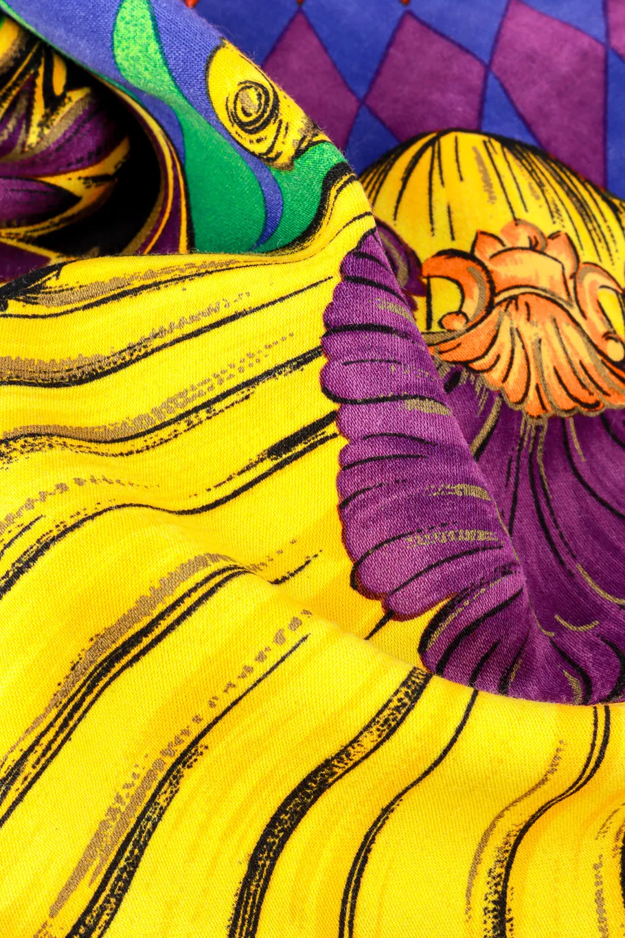 1991 Baroque Shell Skirt Suit