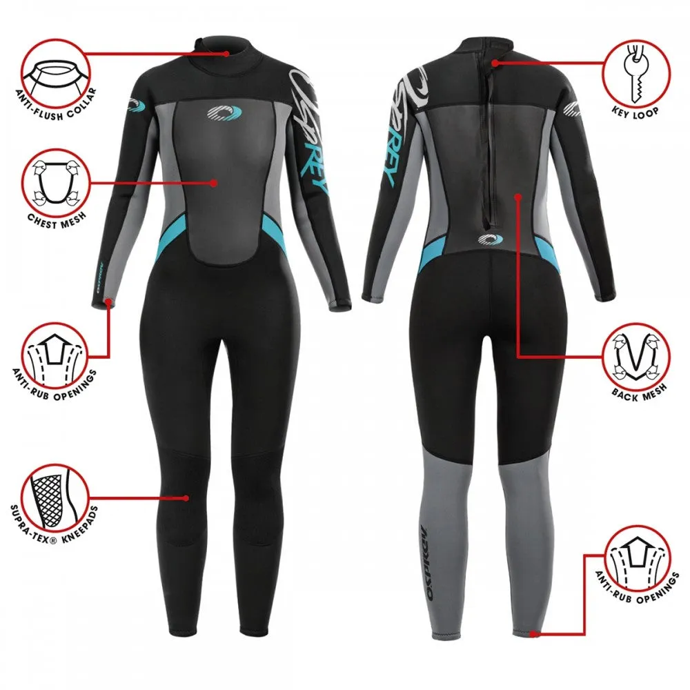  [ラスト1]OSPREY GIRL LONG 5mm ORIGIN BLUE（完売次第終了）