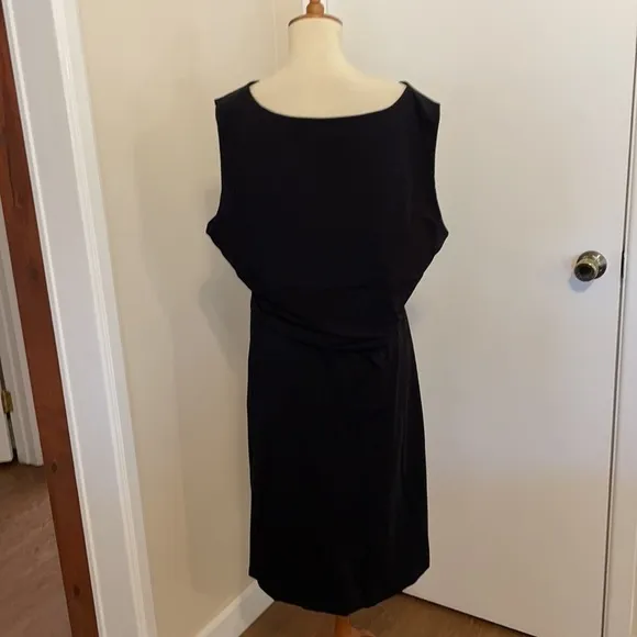 2X Lands End Fit and Flare Dress BB51 5465