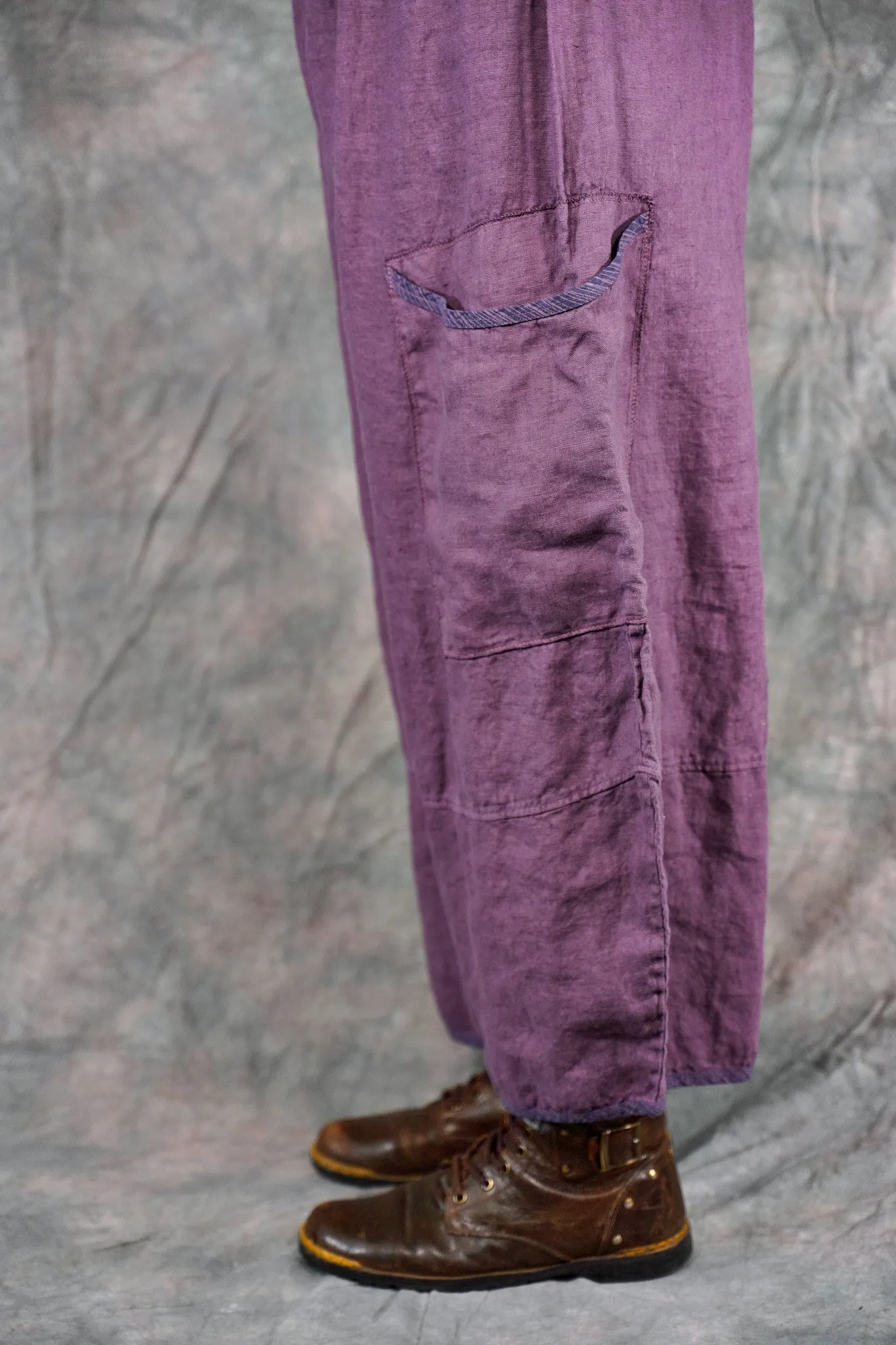 3339  Linen Stitch Pant Twilight-U