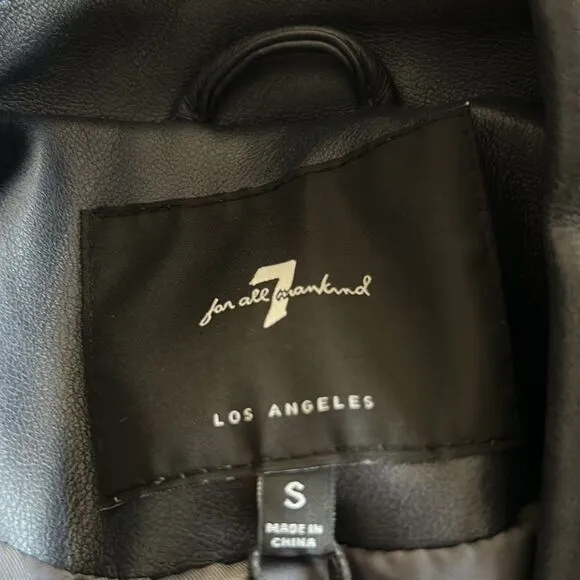 7 for all Mankind Cropped Jacket
