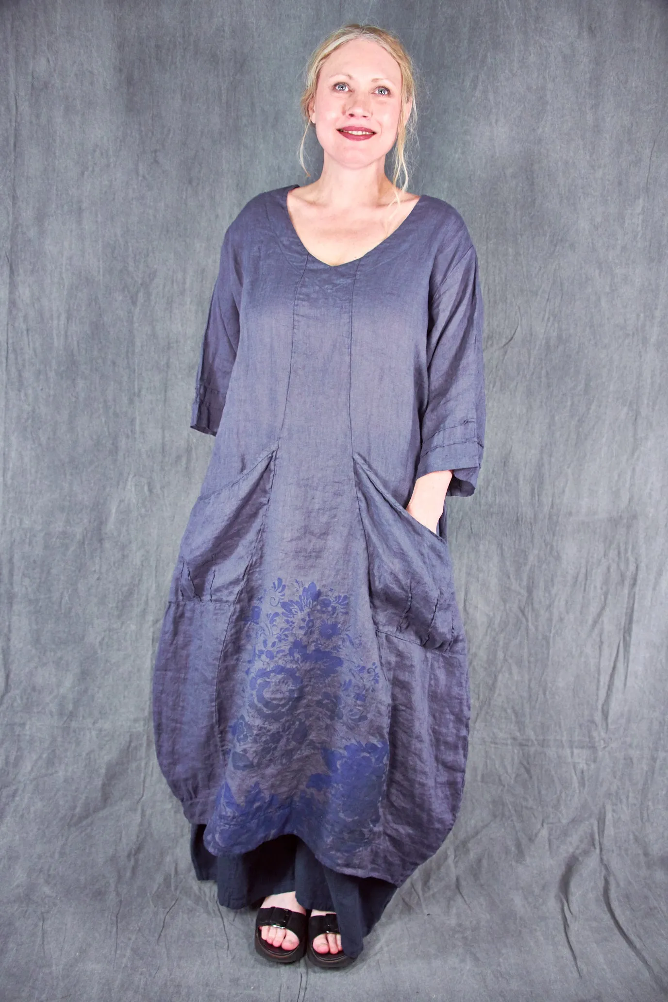 7237 Watermill Linen Dress-Nightwatch