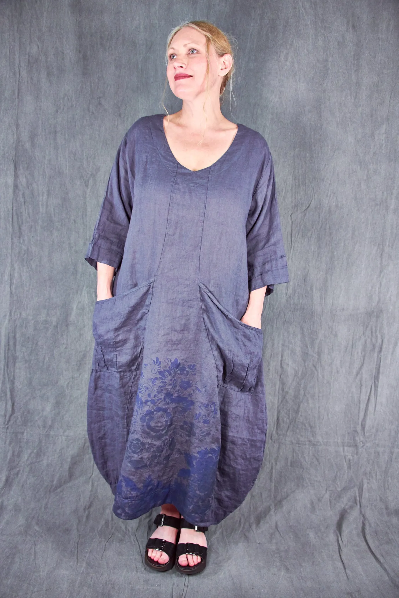 7237 Watermill Linen Dress-Nightwatch