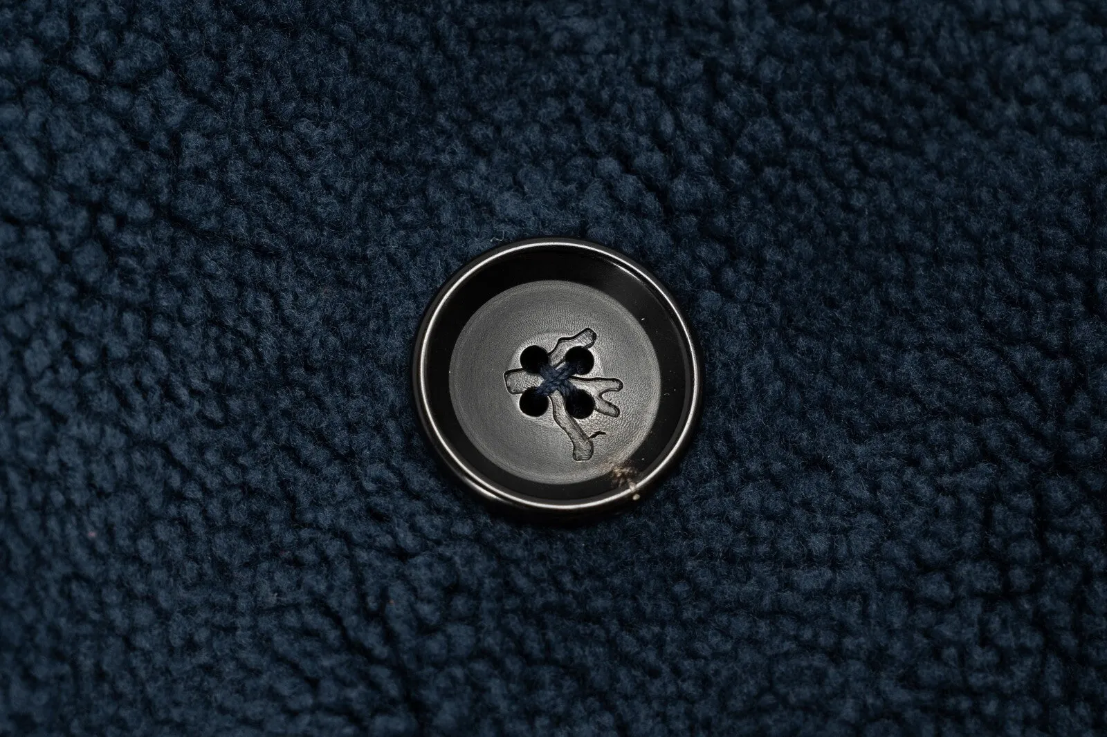 7800$ ISAIA NAPOLI Blue Shearling Peacoat Coat 100% Lambskin Fur 38 US 48 EU