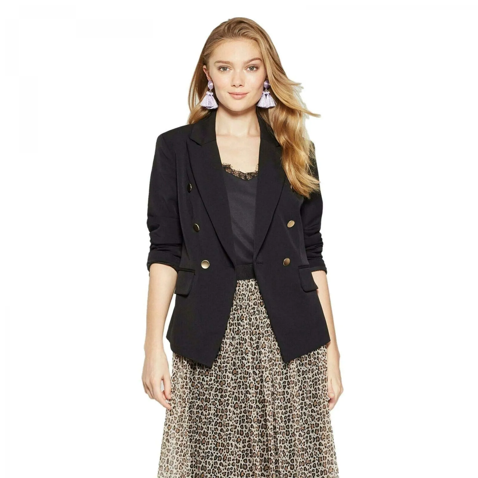 A New Day Women's Double Breasted Blazer