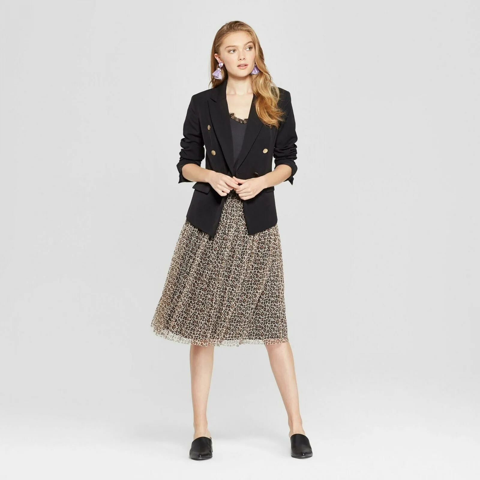 A New Day Women's Double Breasted Blazer