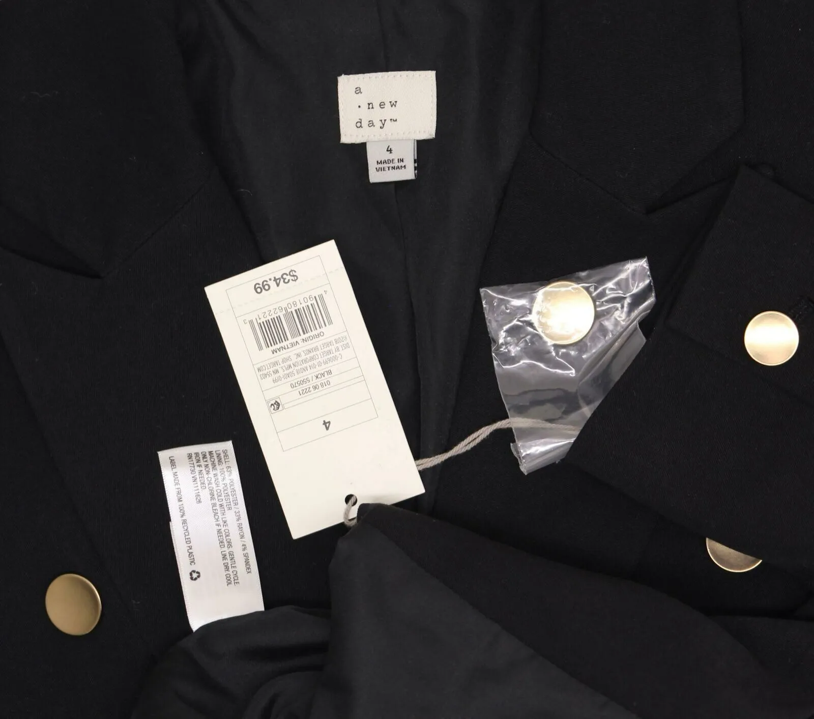 A New Day Women's Double Breasted Blazer