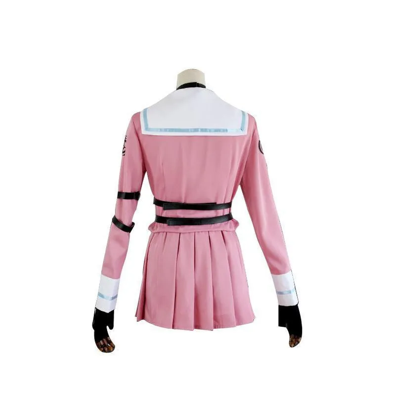 Anime Danganronpa V3: Killing Harmony Iruma Miu Cosplay Costume Halloween Party Suit