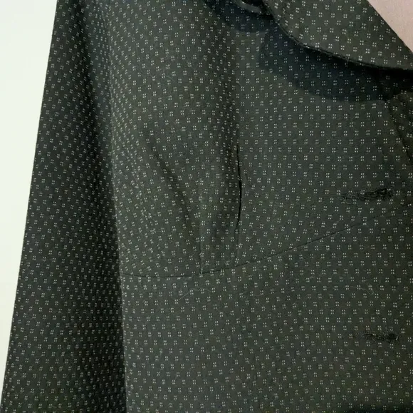 Anthropologie Elevenses BlazerJacket Ruffle Collar Button Front Sz 10 M
