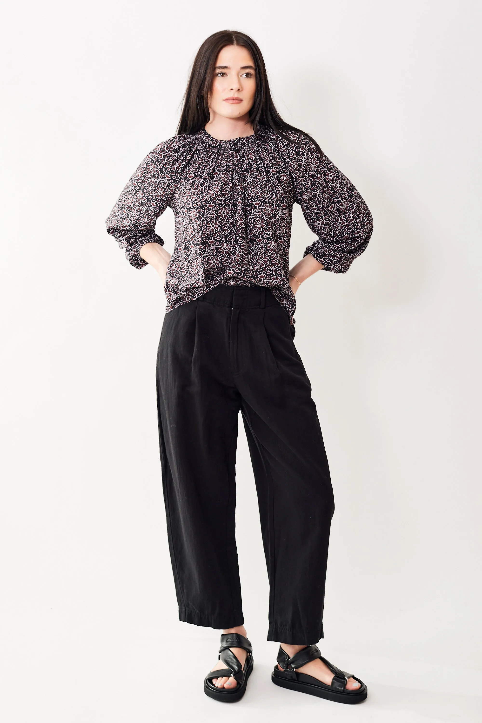Apiece Apart Bari Crop Trouser