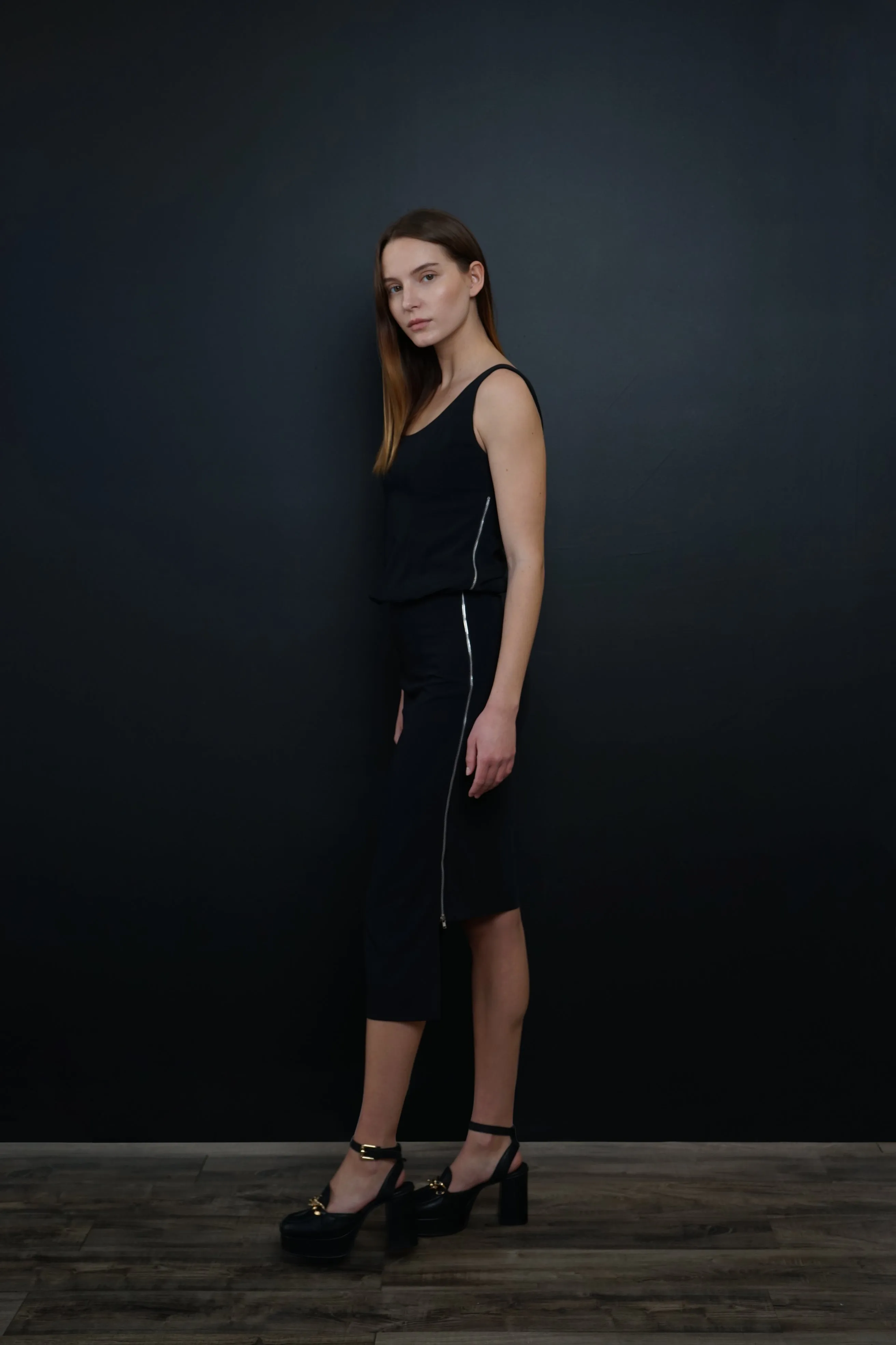Ashley Black Cocktail Dress
