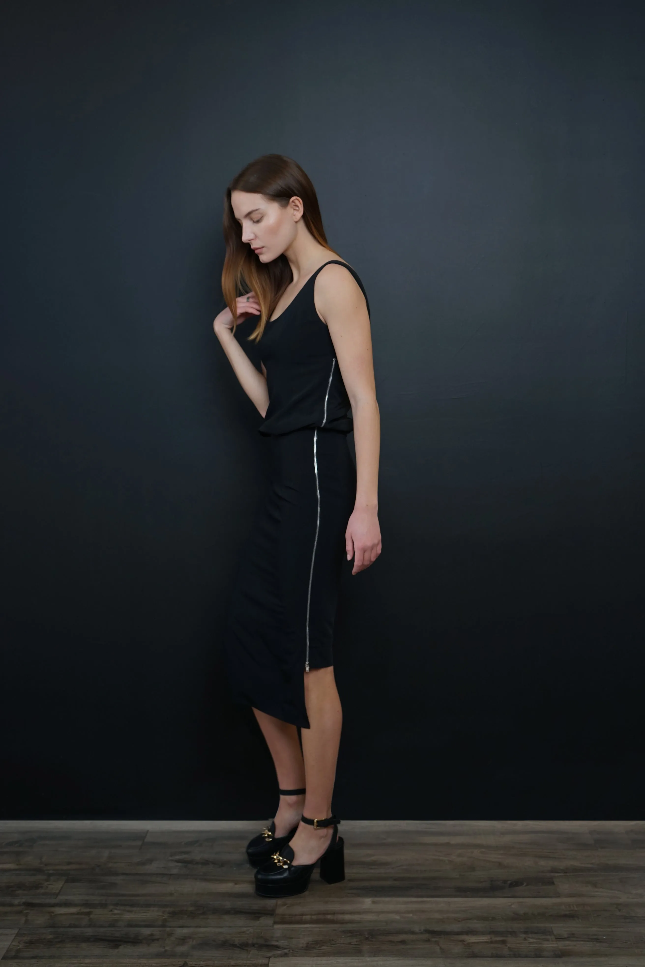 Ashley Black Cocktail Dress