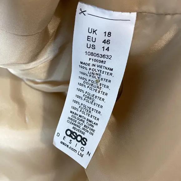ASOS Perfect Blazer in Camel