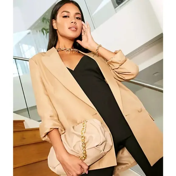 ASOS Perfect Blazer in Camel