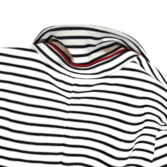 Banana Republic Pique Knit Striped Double Breasted Preppy Blazer Jacket Size XL