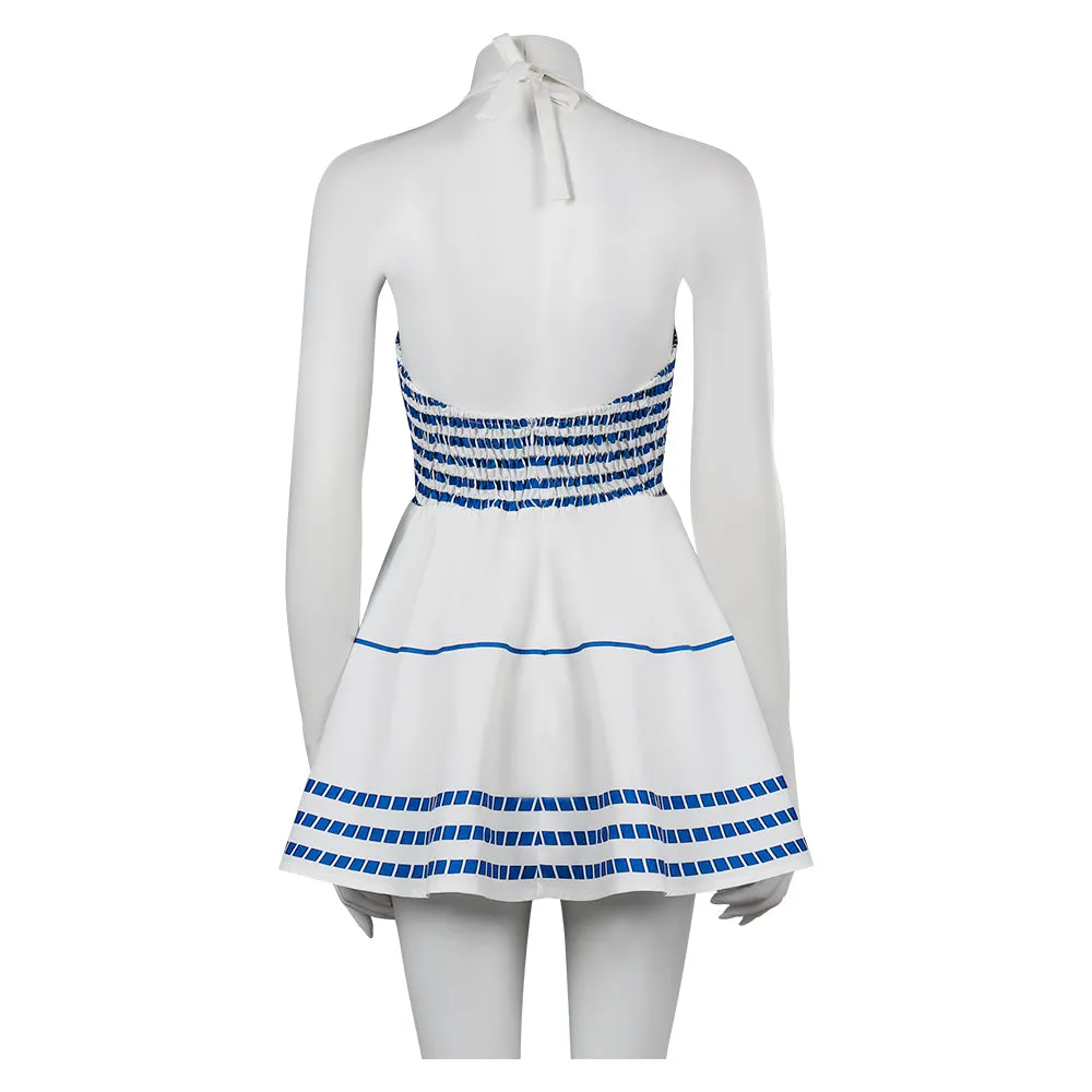Barbie Margot Robbie Dress Cosplay Costume Halloween Carnival Suit