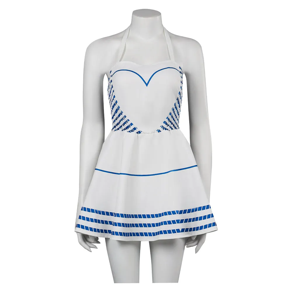 Barbie Margot Robbie Dress Cosplay Costume Halloween Carnival Suit