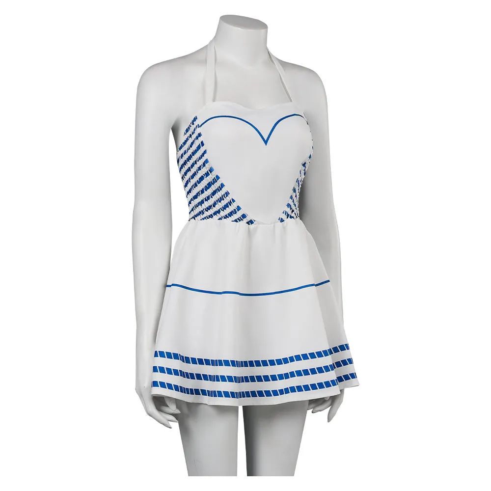 Barbie Margot Robbie Dress Cosplay Costume Halloween Carnival Suit