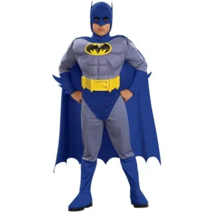 Batman Brave And Bold Deluxe Costume Size L