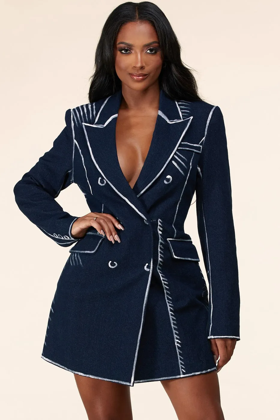BLAZER MINI DRESS