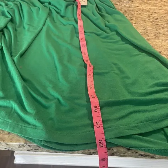 Boden Stretch Jersey Sleeveless Maxi Kelly Green Dress Size 10R