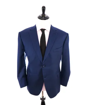 BRIONI - RARE Royal Blue Herringbone Wool/Silk Blazer Made In Italy - 46S