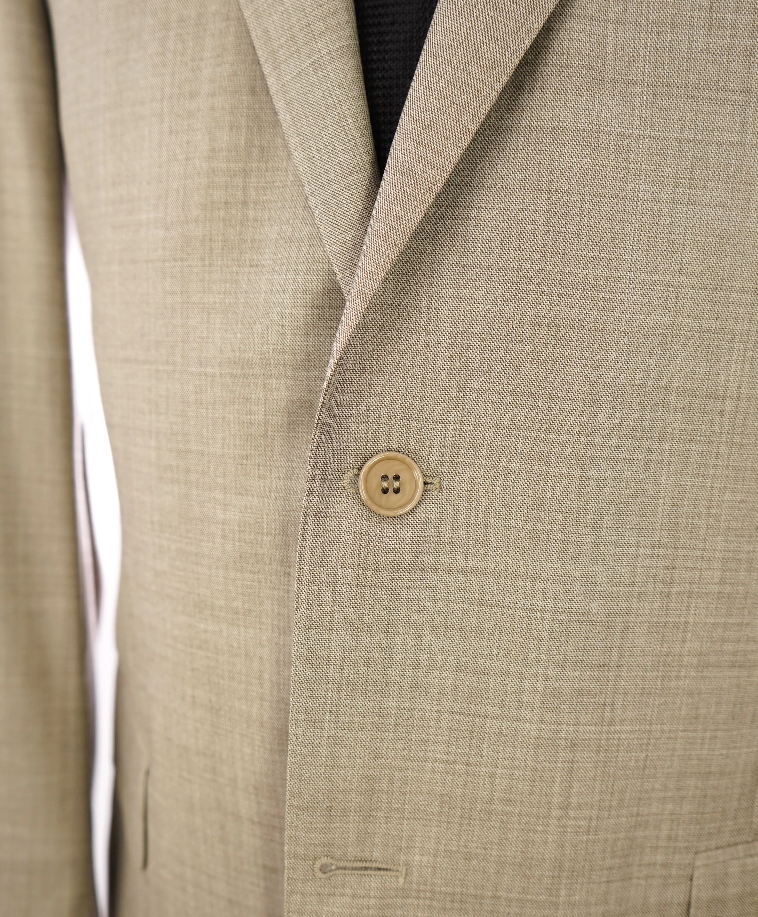 CANALI - Beige Sand Color Textured Light Summer Blazer - 42L