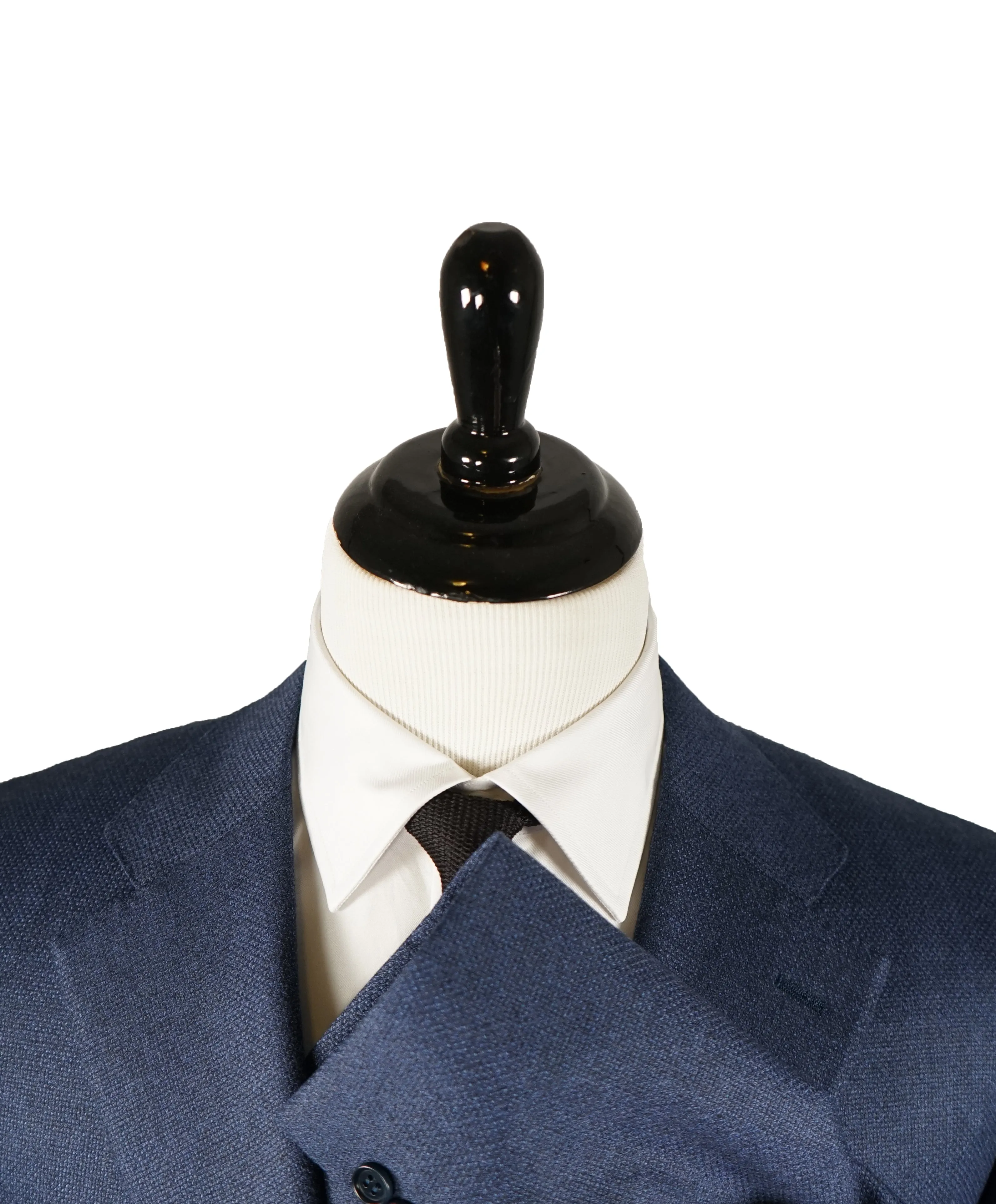 CANALI - Medium Blue Textured Royal Weave Blazer - 48R