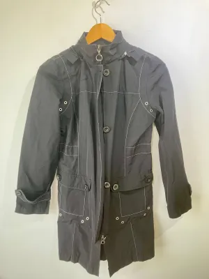 Castelbajac "Bons Baisers De Paris" Black Hooded Jacket