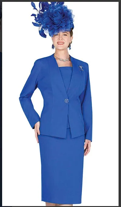Champagne Italy 5702 2PC Tailored Sunday Church Suit