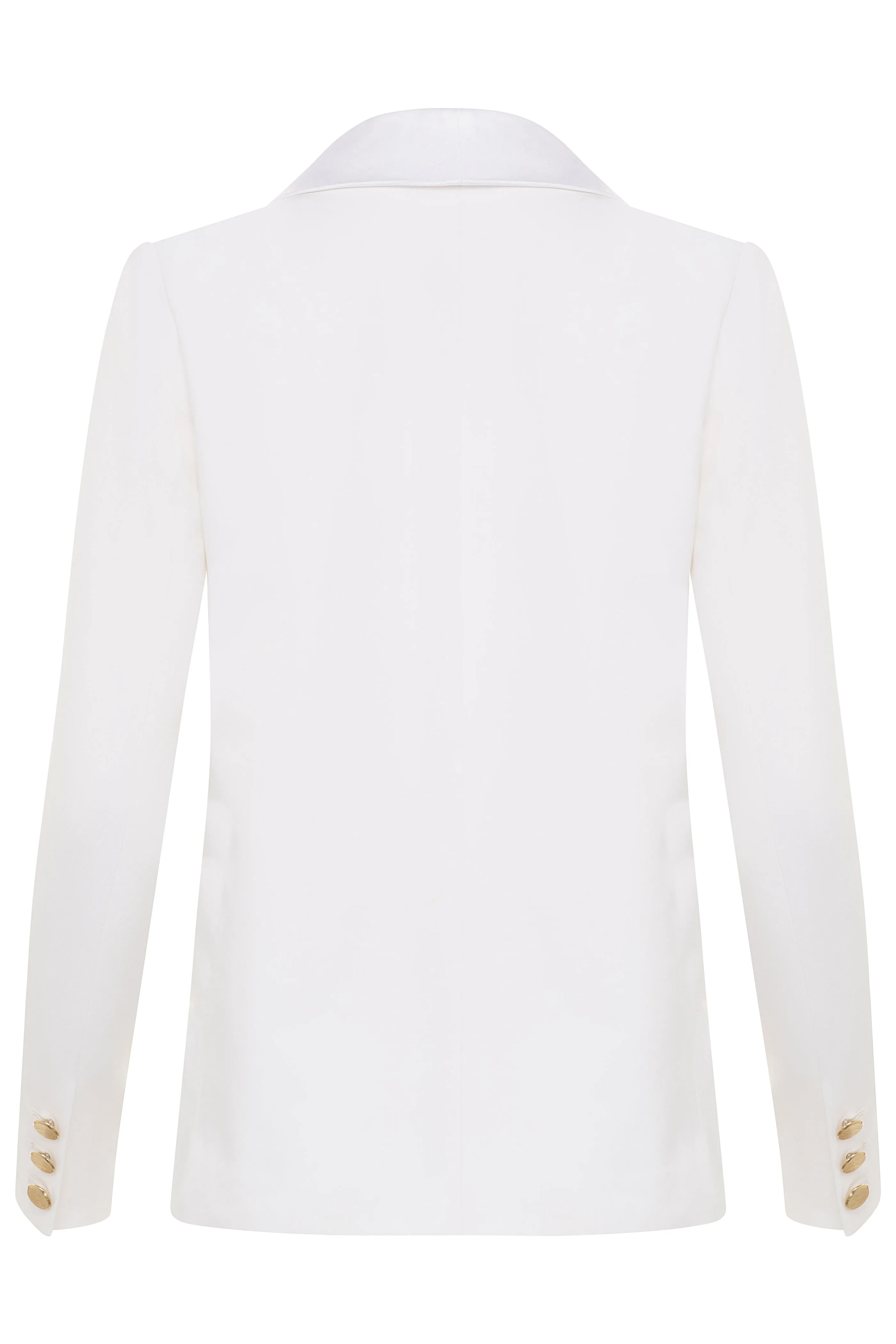 Cherie Silk Shawl Lapel Blazer