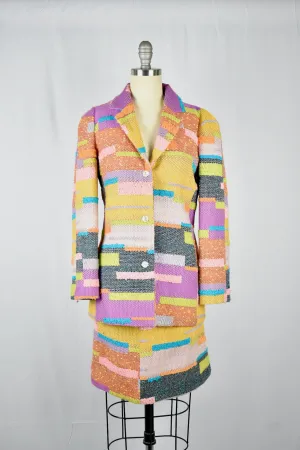 Christian Lacroix Multicolor Suit/ Jacket & Skirt