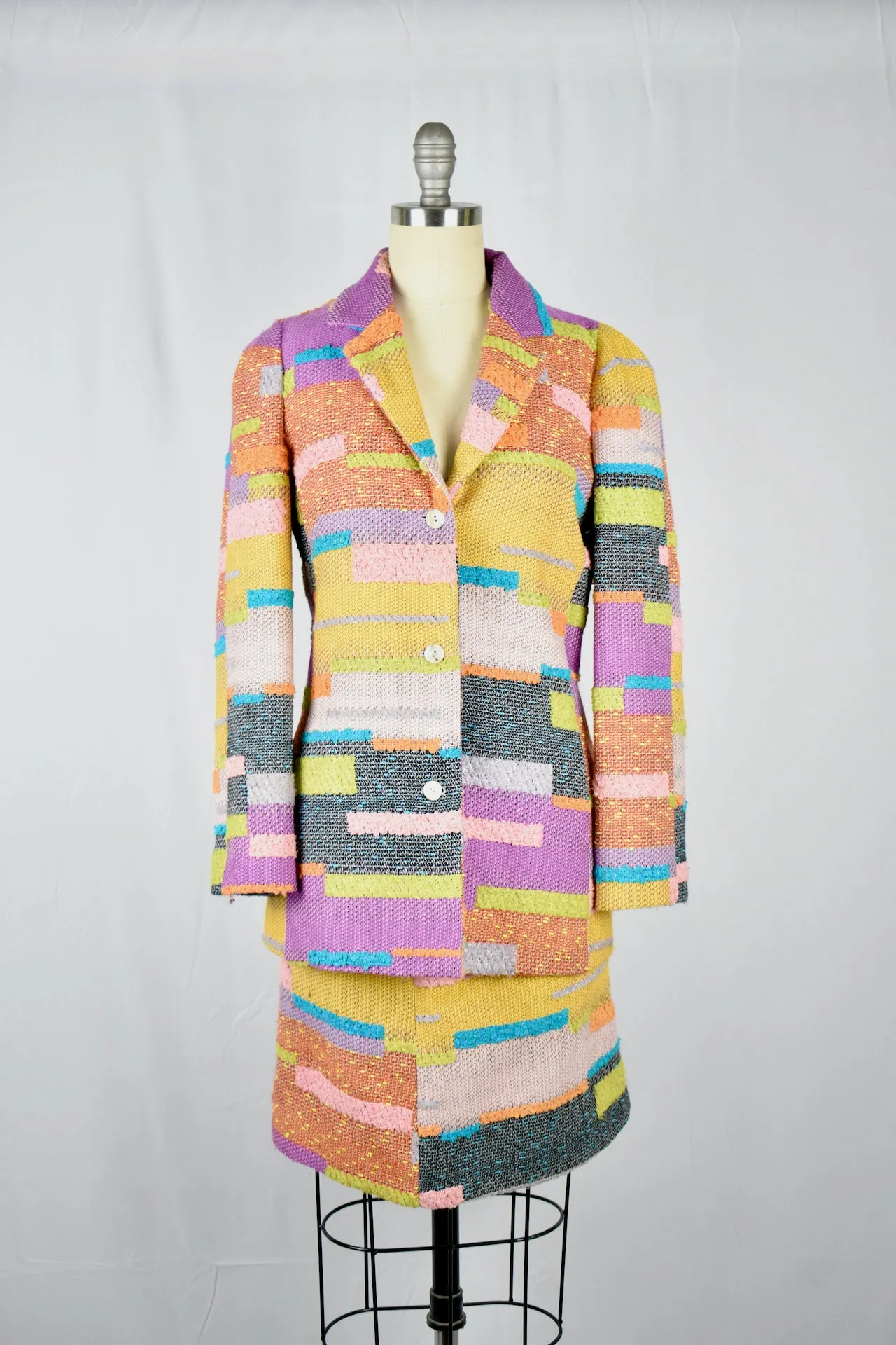Christian Lacroix Multicolor Suit/ Jacket & Skirt