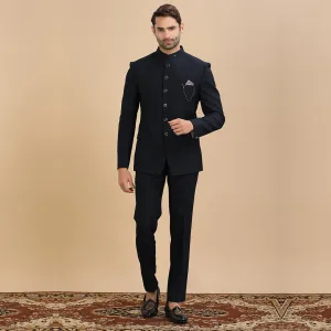 Classic Black Timeless Jodhpuri for Men