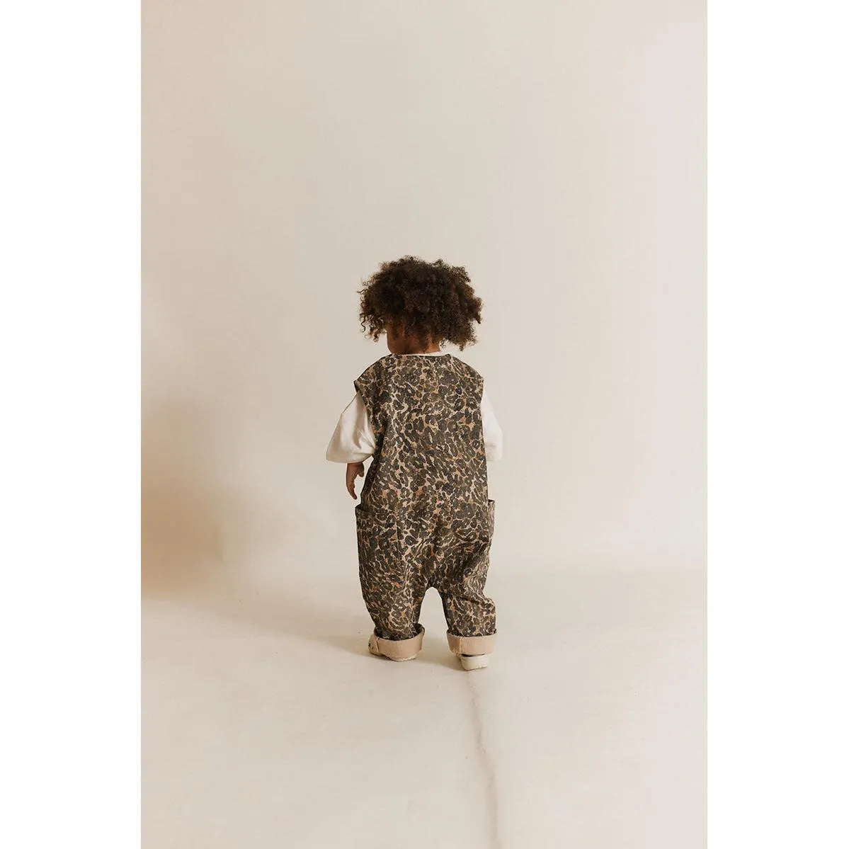 Claude & Co - Wren sleeveless overall - leopard print