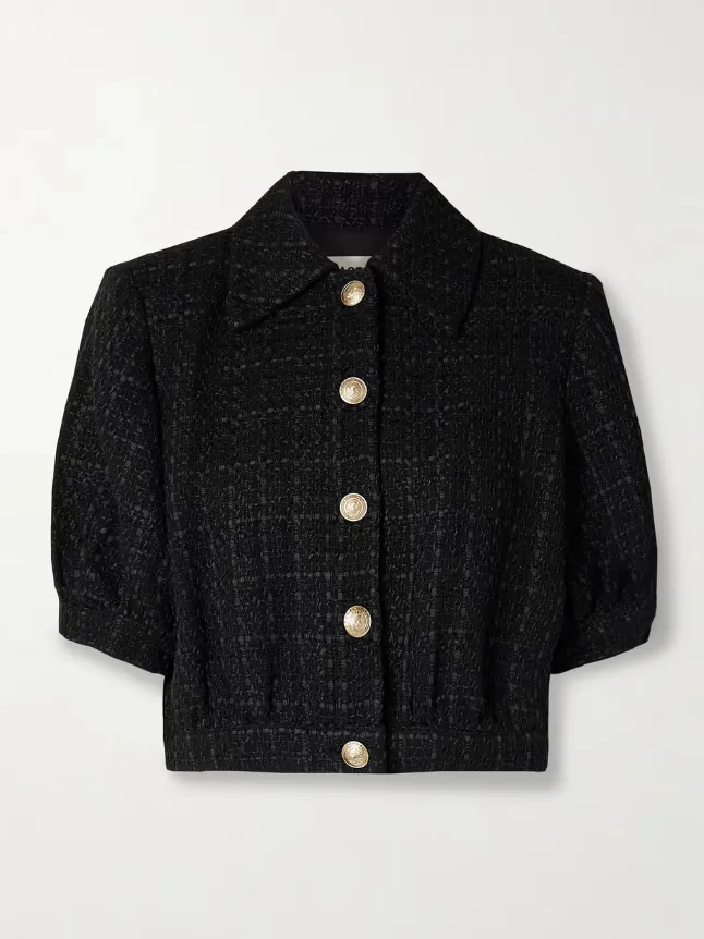Cove Cropped Tweed Jacket