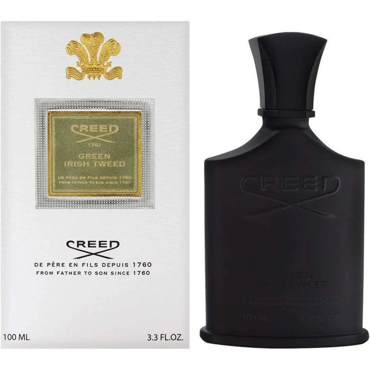 Creed Green Irish Tweed by Creed cologne for him EDP 3.3 / 3.4 oz New in Box (No Cellophane)