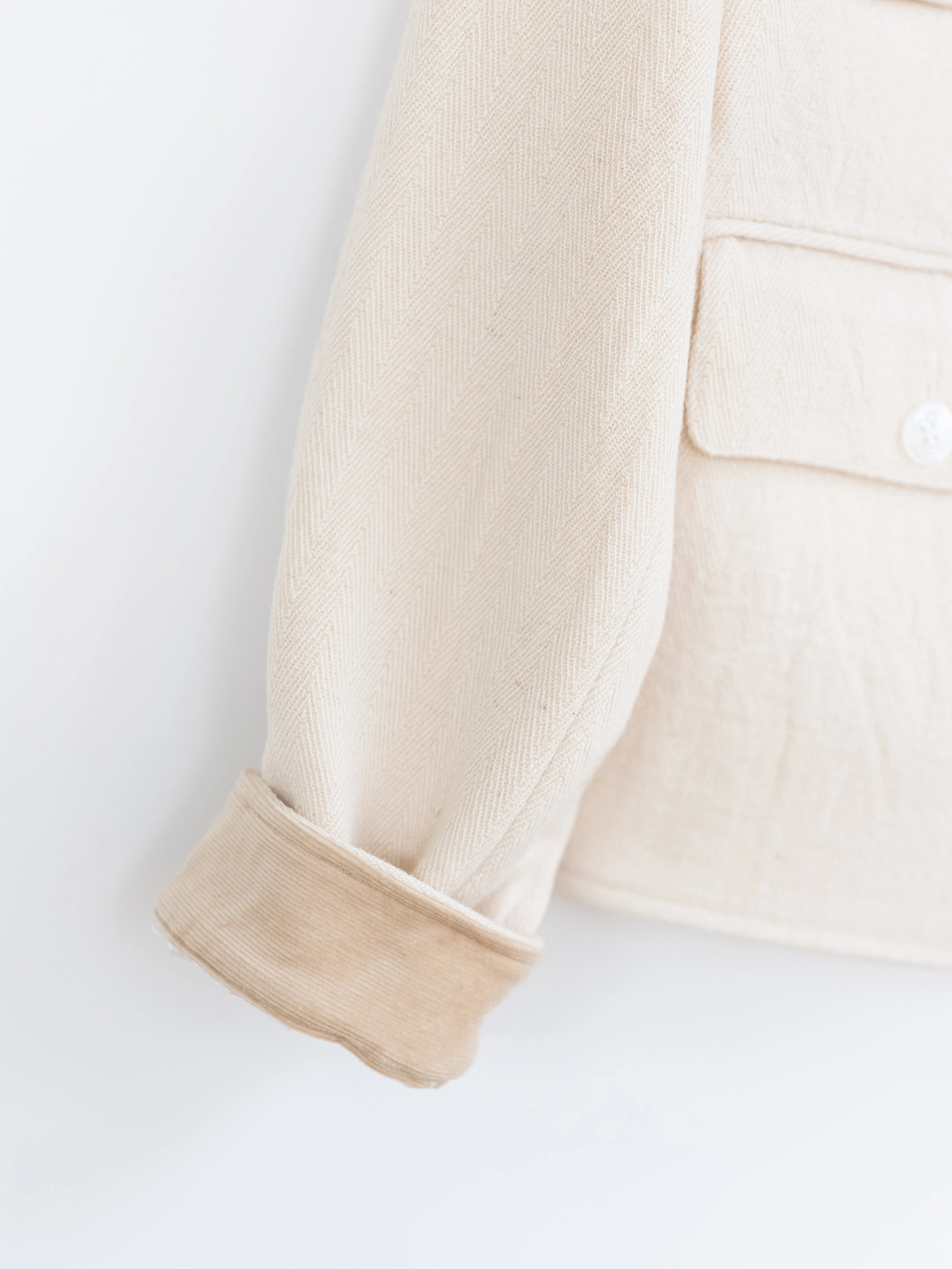 Cropped Jacket in Wool