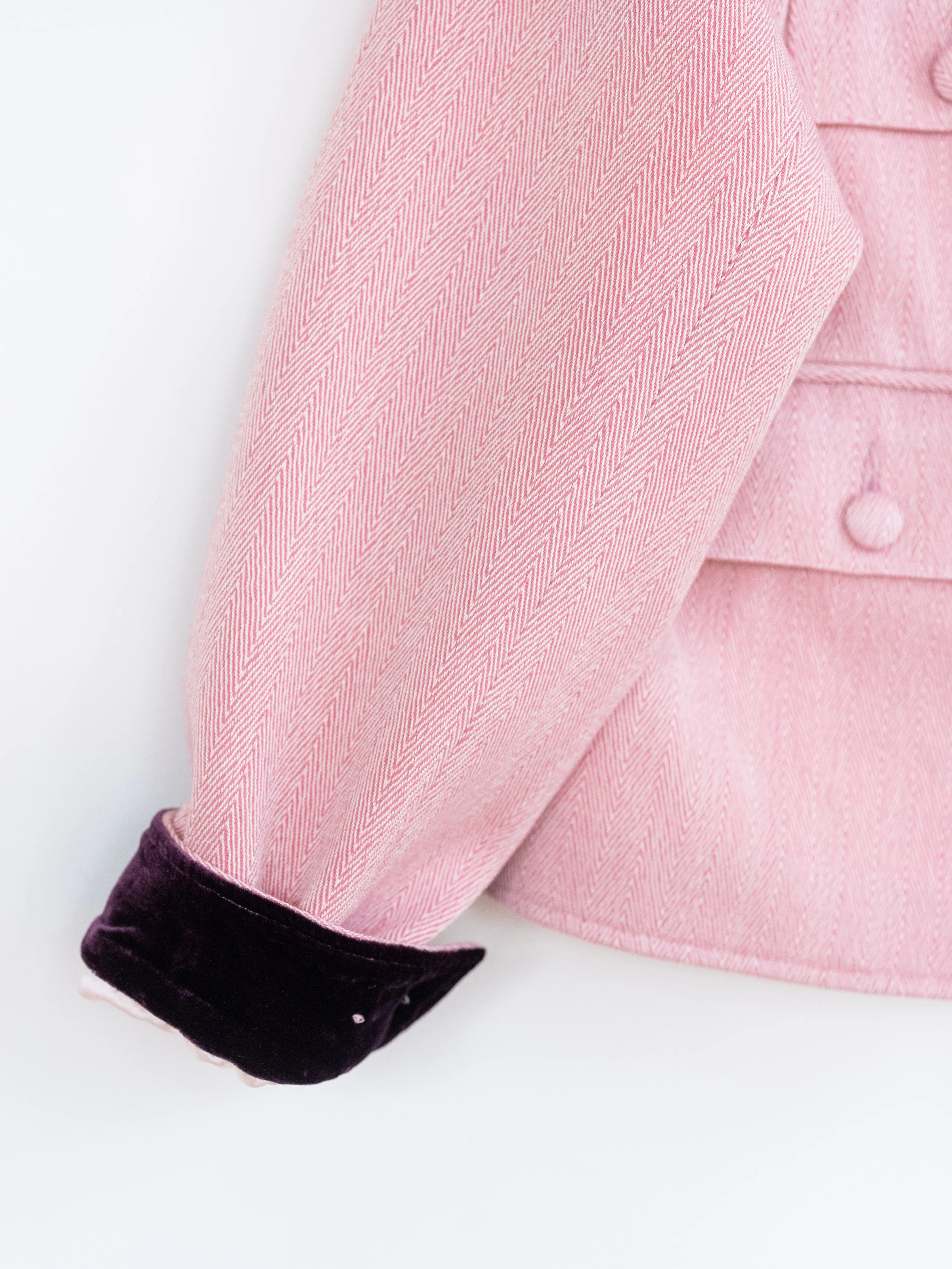 Cropped Jacket in Wool