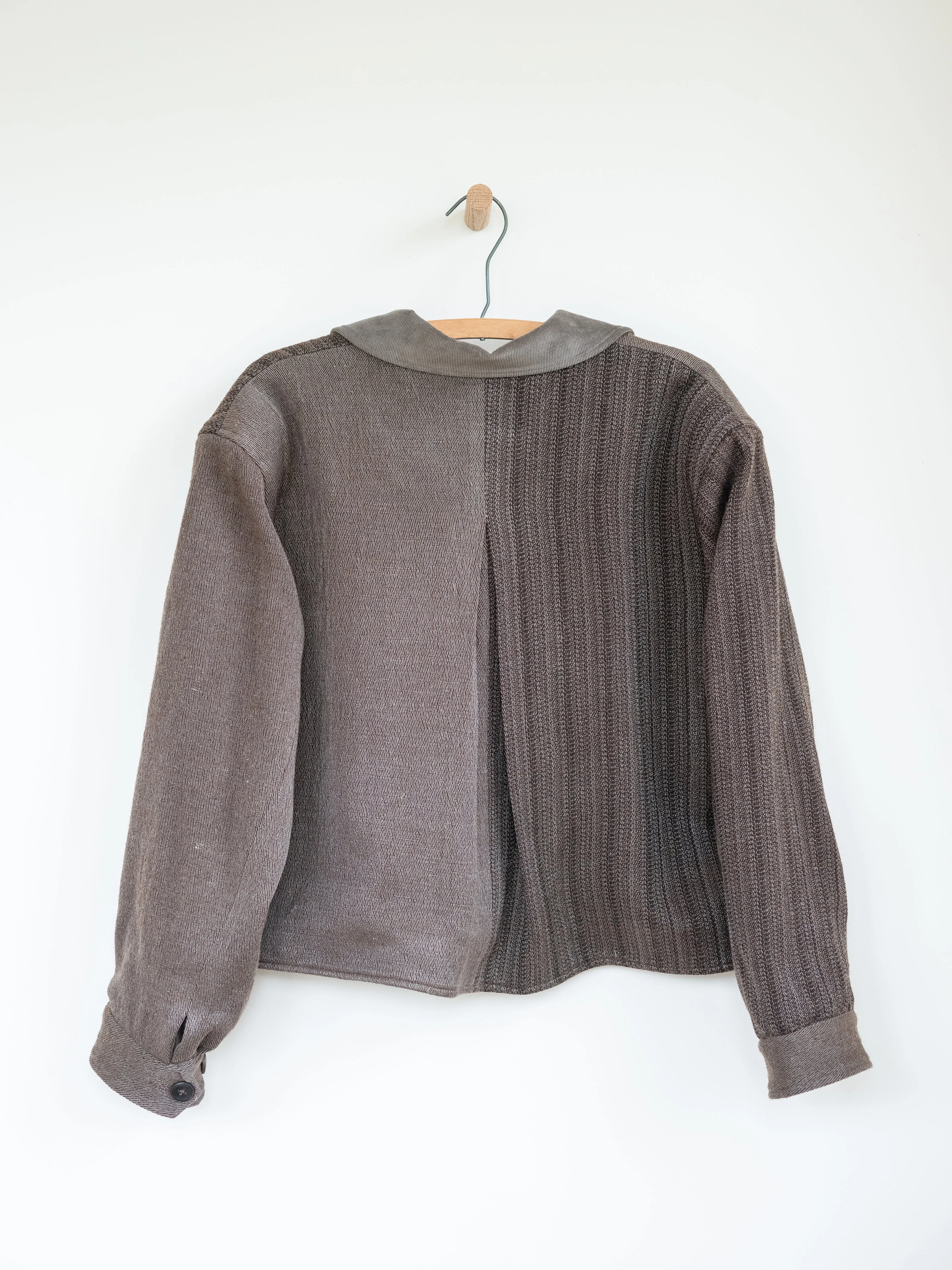 Cropped Jacket in Wool