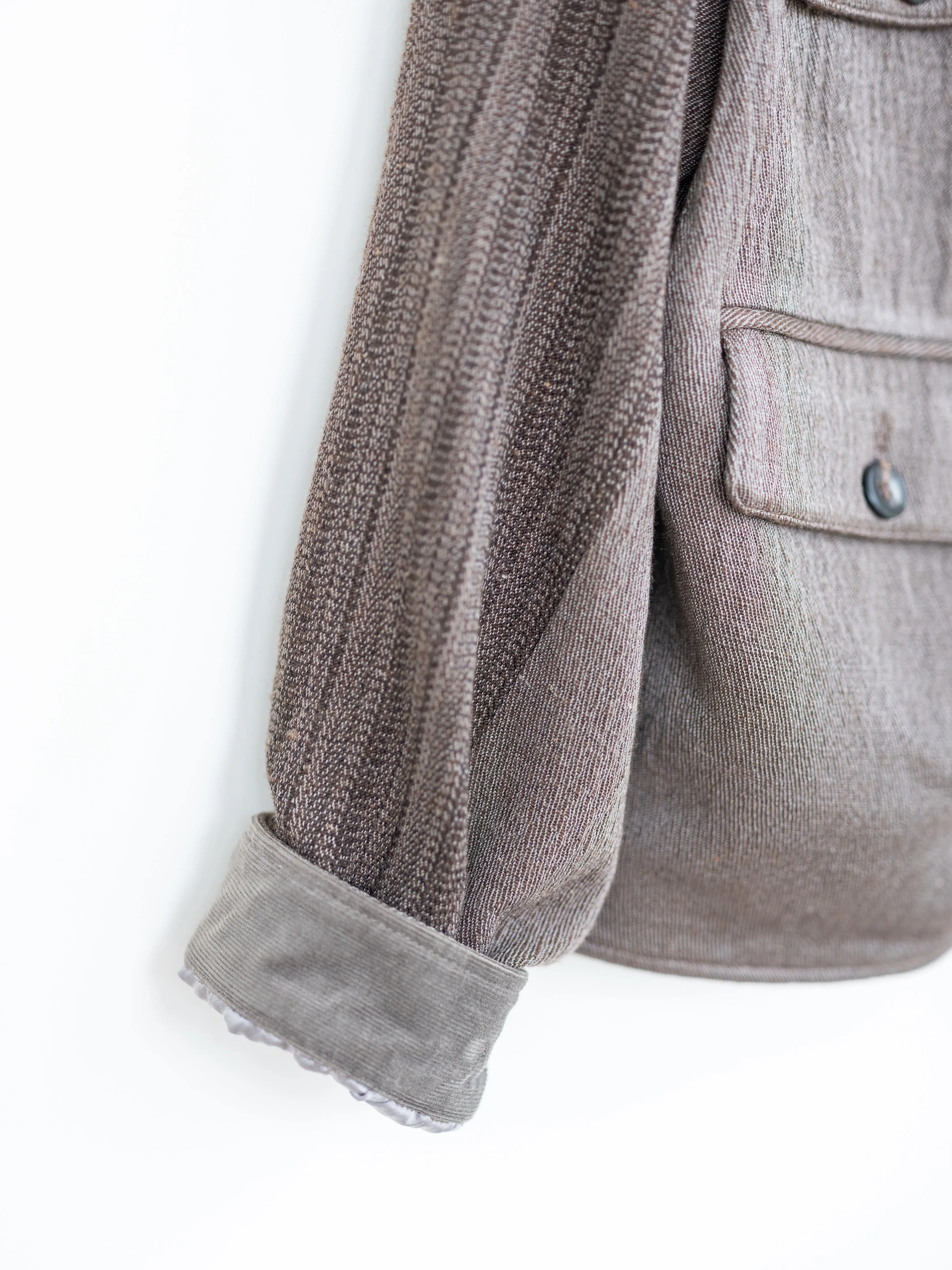 Cropped Jacket in Wool