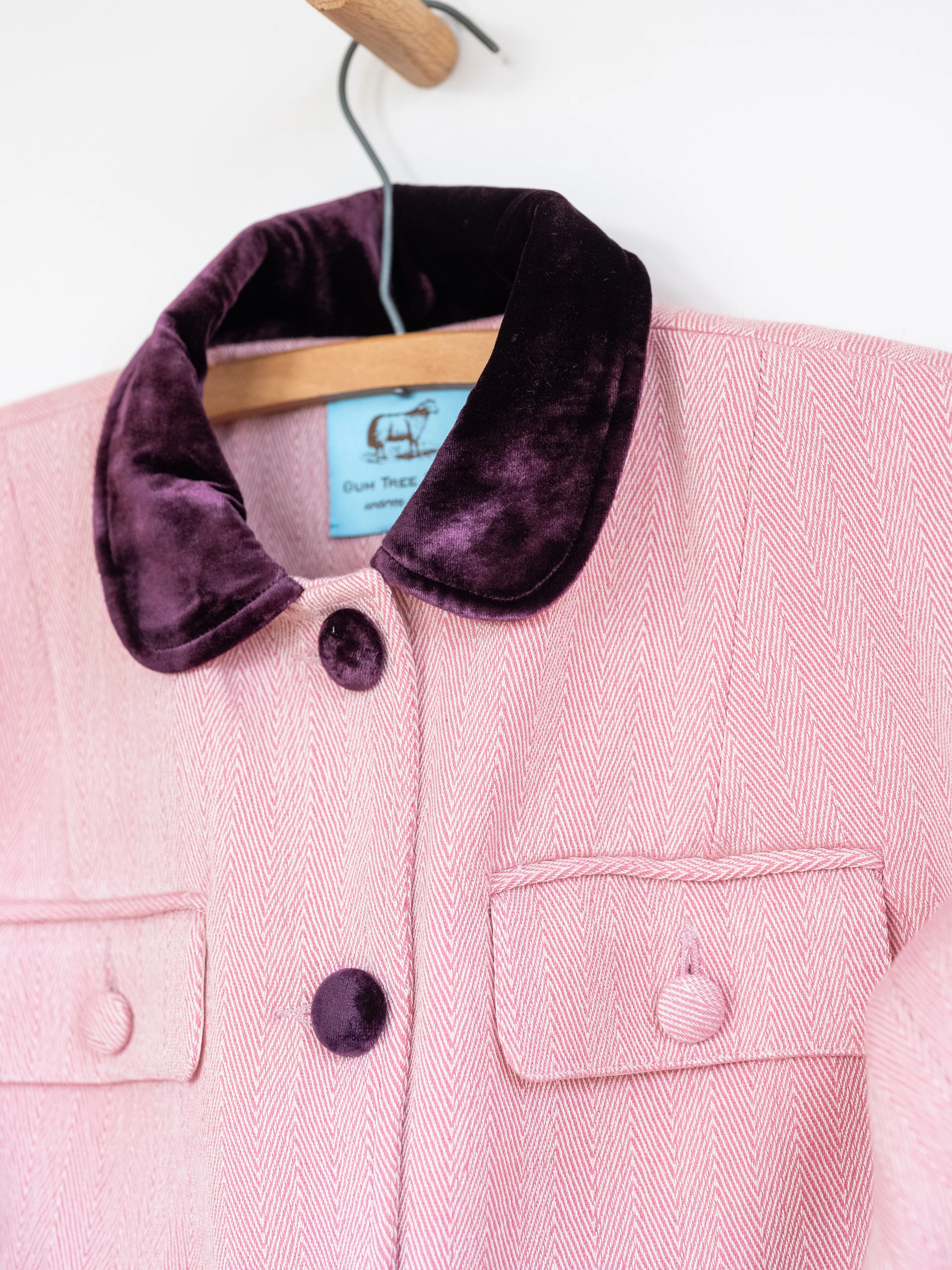 Cropped Jacket in Wool