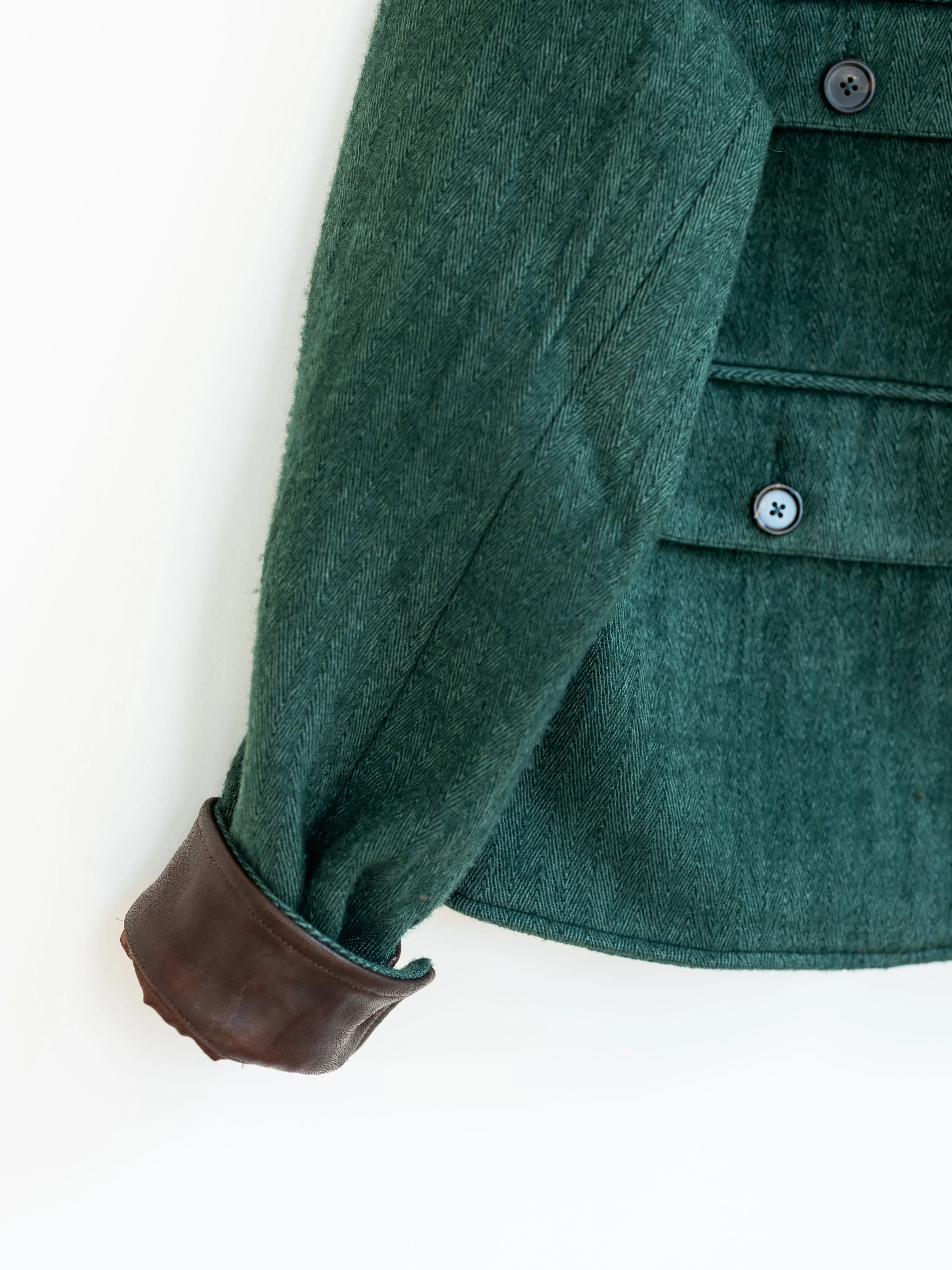 Cropped Jacket in Wool