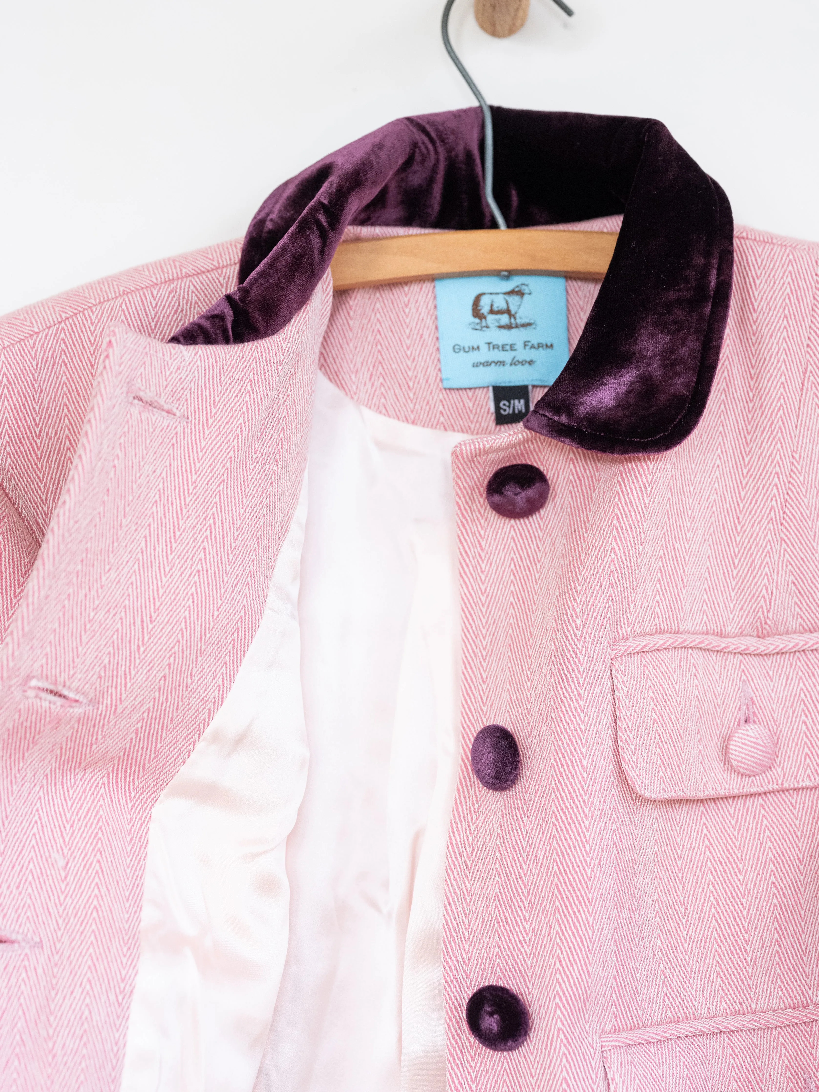 Cropped Jacket in Wool