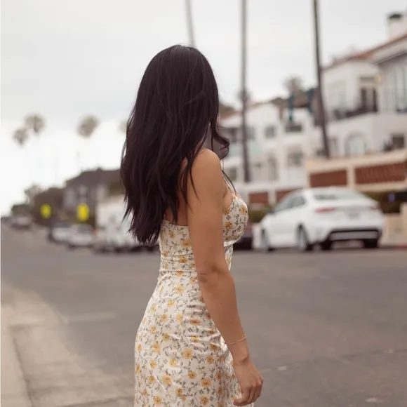 Daisy floral dress