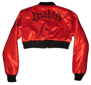 Diabla Cropped Bomber