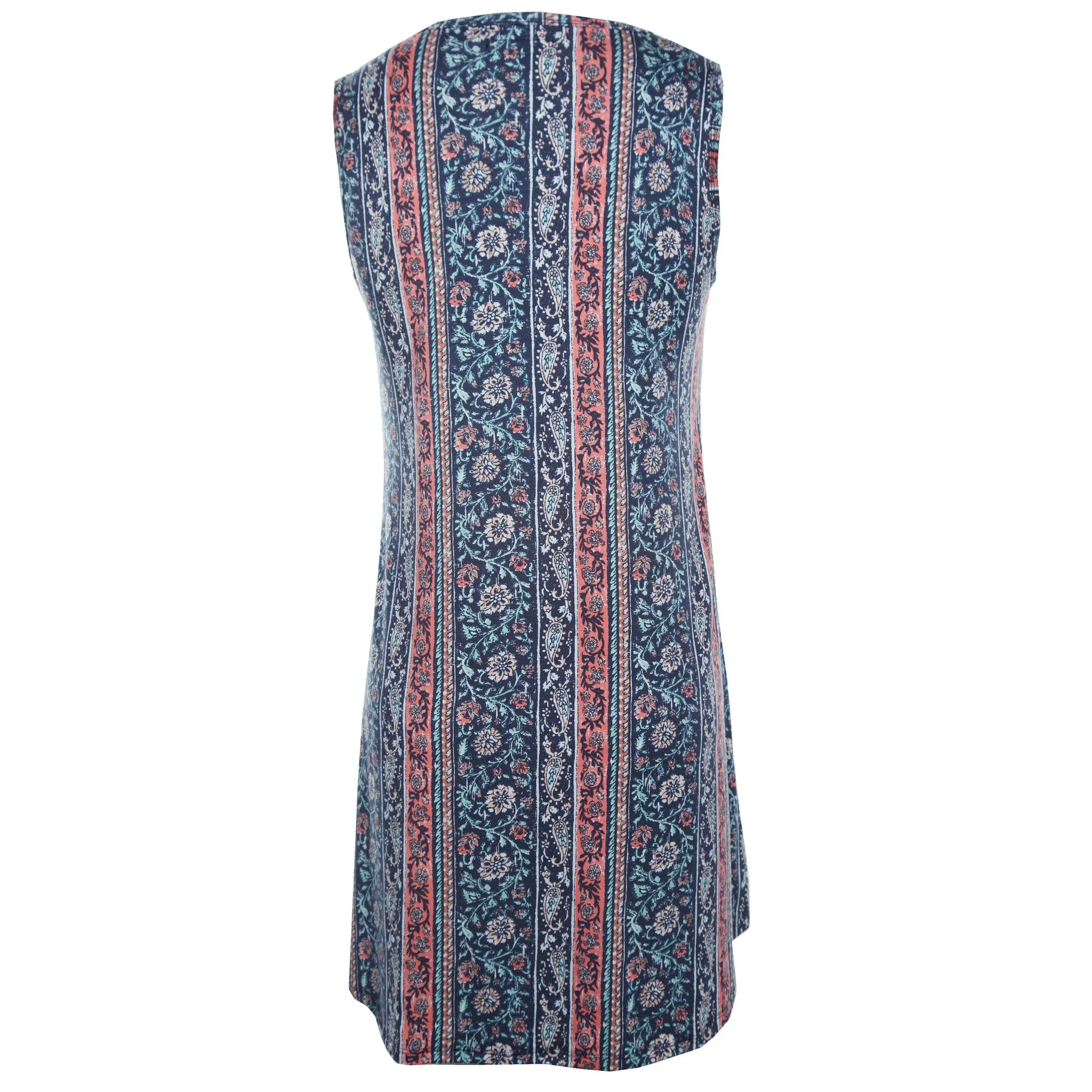 Diamond Sleeveless V Neck Mini Dress