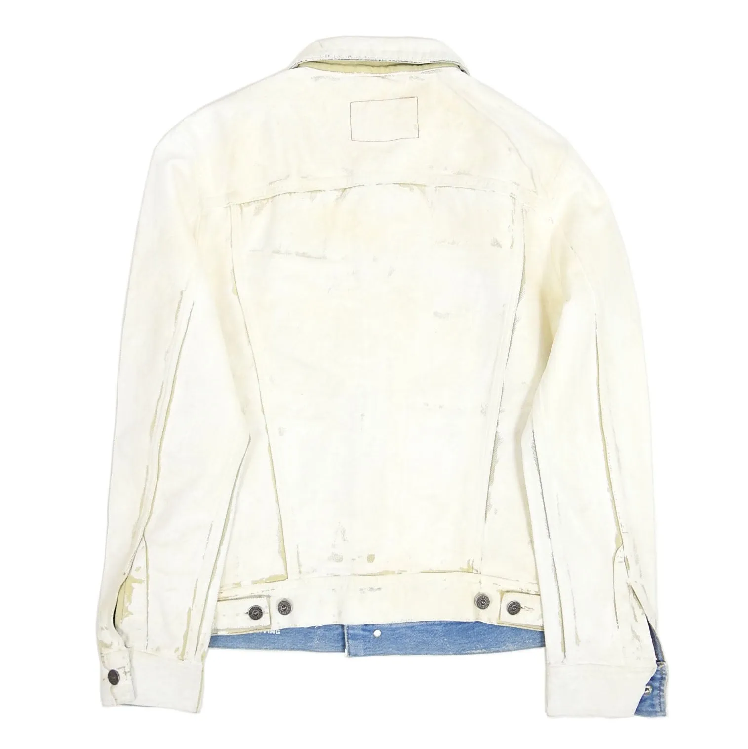 Diesel D-Barcy Painted Denim Jacket