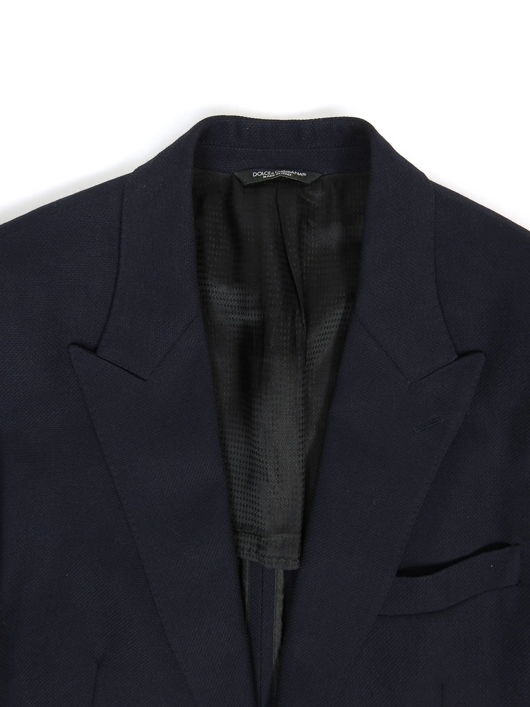 Dolce & Gabbana Peak Collar Blazer Size 54